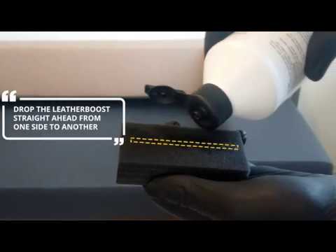 Nasiol LeatherBoost - How to Apply the Leather Protection Solution