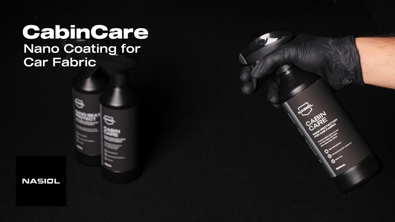 How to Apply Nasiol CabinCare | Nano Coating for Car Fabric |