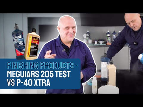 ATP | FINISHING PRODUCTS: Concept Compares Meguiars 205 vs P-40 Xtra