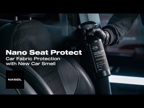 How to Apply Nasiol Nano Seat Protect | Car Fabric Protection with New Car Smell |