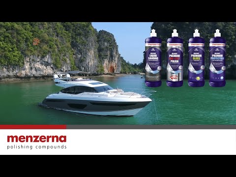 Menzerna Marine I Boat polishing made easy