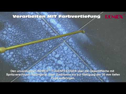 ROMEX - Fugenfestiger - Anwendungsfilm