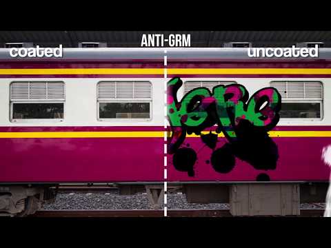 Remove Graffiti Fast and Easy with Nasiol Anti GRM with Nanotechnology