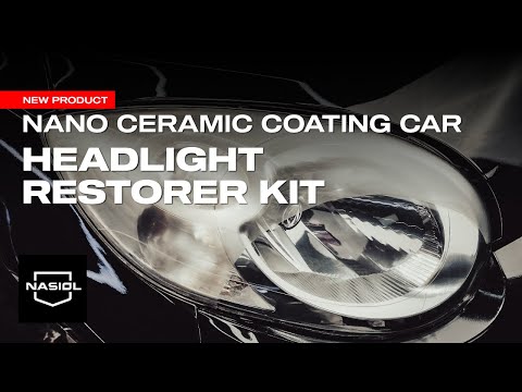 Introducing Headlight Restorer: Crystal-Clear Clarity with Nano Protection!