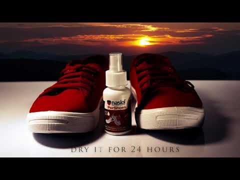 How to Apply Nasiol PerShoes, Shoes Nano Protection