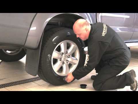 Xpert-60 Tyre Creme on Toyota HiLux