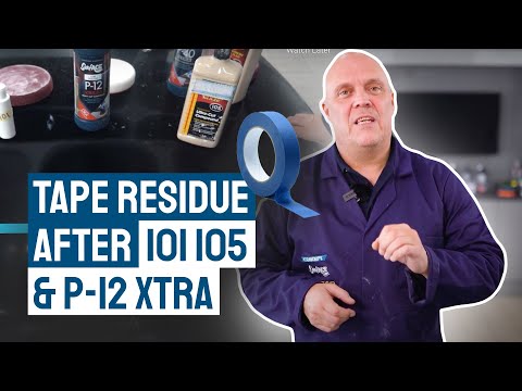 Part 3: Tape Residue after 101, 105 & P-12 xtra | Concept Compares