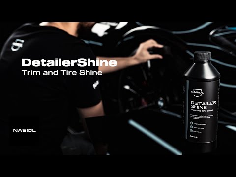 How to Apply Nasiol DetailerShine | Trim and Tire Shine |