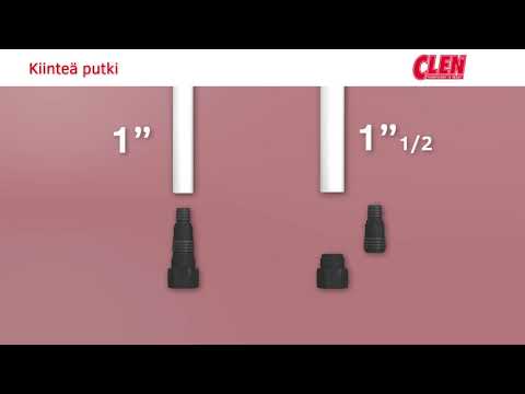 Käyttöönottovideo Clen CWP -vesipumppulle