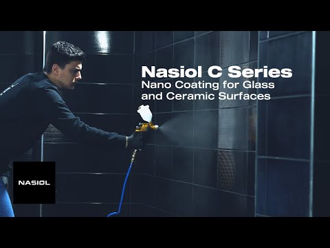 Nano Coating for Glass and Ceramic Surfaces. | Nasiol C Series |