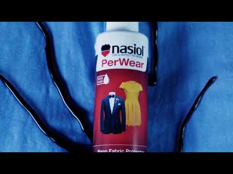 Nasiol Perwear Revolutionary Textile Nano Protection Hydrophobic Coating