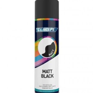 Mattamusta Spraymaali / Concept Chemicals - Matt Black (450ml)