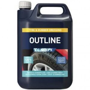 Concept Chemicals - Outline / Kumi- ja Rengaskiilloke (5L)