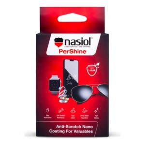 Nasiol PerShine - Nanopinnoite näytöille, visiireille, kameroille, silmä- ja aurinkolaseille