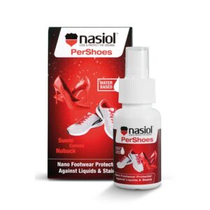 Nasiol PerShoes - Vettä-ja Likaa Hylkivä Nanopinnoite Kengille (50ml)