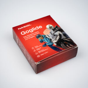 Nasiol Goglide - Viisirille ja Suojalaseille Vettähylkivä Nanopinnoite (50ml)