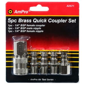 Ilmaliitinsarja 1/4" 5-os. AmPro
