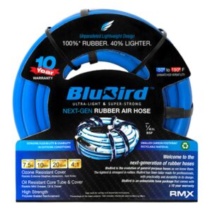 Paineilmaletku BluBird 7,5m 3/8"