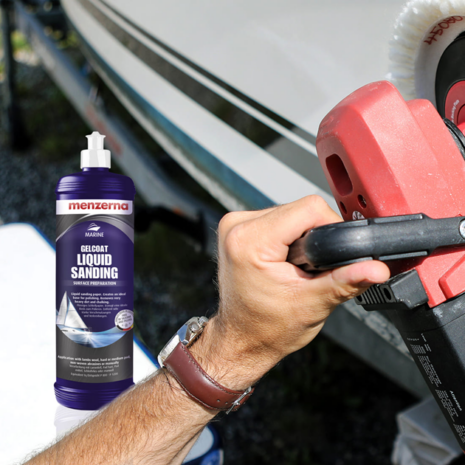 Gelcoat Liquid sanding 2 Gelcoat Liquid sanding 2