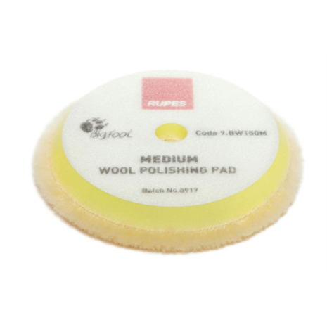 MEDIUM WOOL POLISHING PAD 145mm MEDIUM WOOL POLISHING PAD 145mm