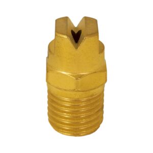 Suutin kemikaali 1/4" M 4030 messinki