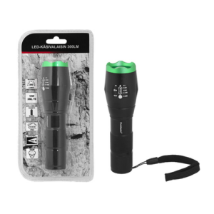 LED-KÄSIVALAISIN 300 lumen XML T6