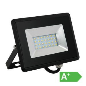LED-VALONHEITIN 20W 4000K 1700 lumen IP65 musta