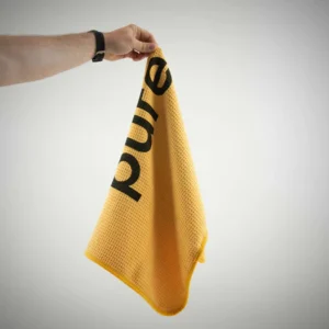 Pure:est Iso kuivausliina 60cm x 90cm keltainen 600g/m²
