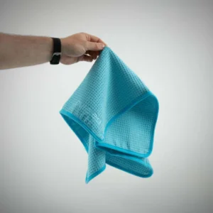 Pure:est Mikrokuituliina lasille 40cm x 40cm sininen 320g/m²