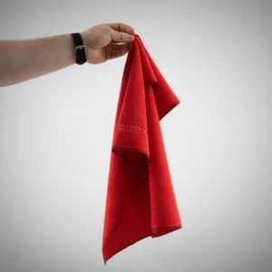 Pure:est Mikrokuituliina 40cm x 40cm punainen 350g/m²