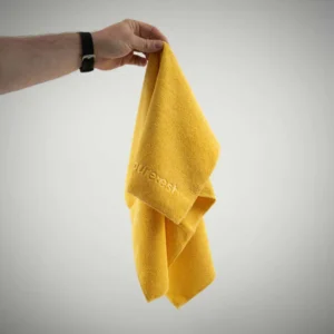 Pure:est Mikrokuituliina 40cm x 40cm keltainen 350g/m²