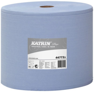 Katrin Plus XL 3 Blue 3-krs sininen teollisuuspyyhe 370m