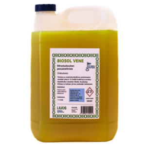 Biosol Vene - Pesuainetiiviste veneiden pesuun (5L, 10L, 25L, 200L ja 1000L)