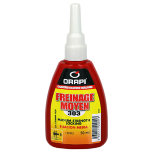Orapi 303 Keskivahva kierrelukite, sininen 50 ml