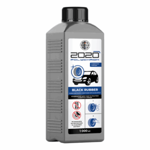 Polychrom 2020 Black Rubber - Silikoniton muovi- ja rengaskiilloke (1000ml)