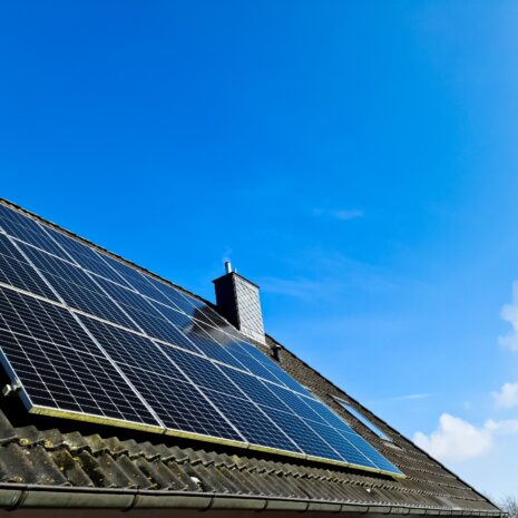Photovoltaic,Solar,Panels,Are,Installed,On,A,Rooftop,,Harnessing,Sunlight